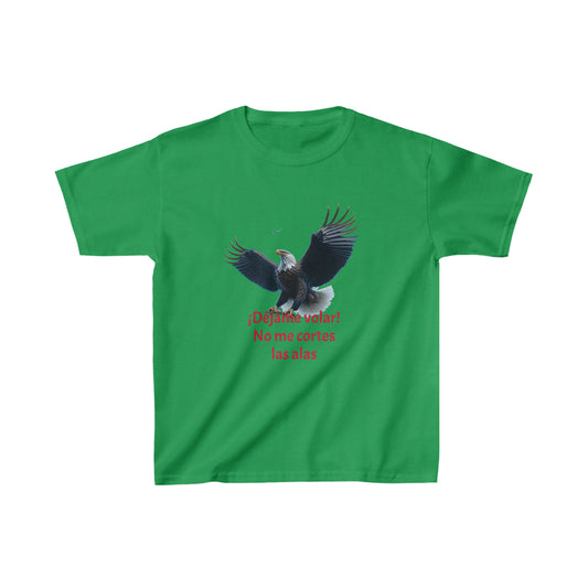 Camiseta para niños "Déjame volar"